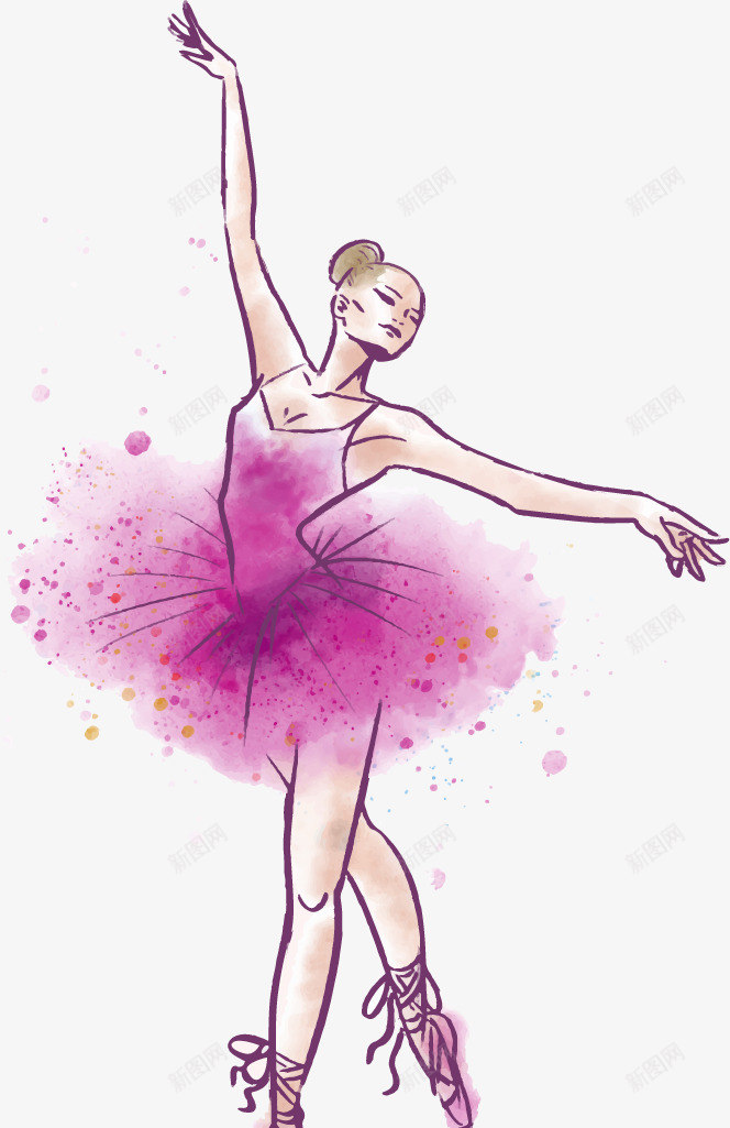 芭蕾舞舞蹈培训班png免抠素材_新图网 https://ixintu.com 芭蕾舞 舞蹈 培训班