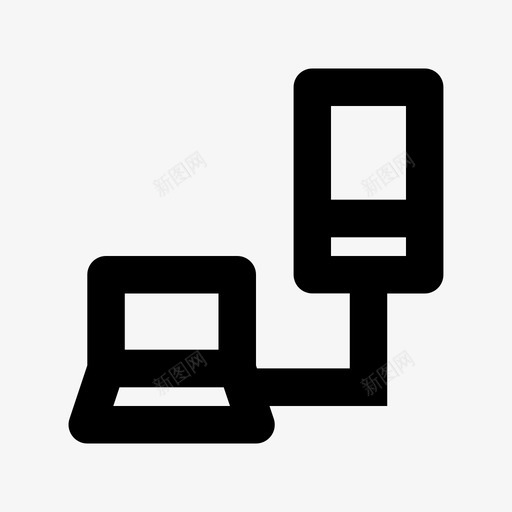 设备已连接网络界面智能手机svg_新图网 https://ixintu.com 连接 联网 设备 互联网 无线 殴打 移动通信 服务器 爆发 手机 智能