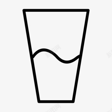 饮用杯饮料容器图标
