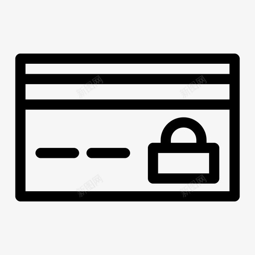 卡安全自动取款机上锁svg_新图网 https://ixintu.com 安全 卡安 全自动 取款机 上锁 保护 购物 更大 大胆