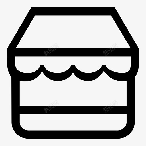 店铺线54x54icon101345svg_新图网 https://ixintu.com 店铺