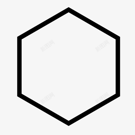 六边形面积几何体svg_新图网 https://ixintu.com 多边形 六边形 面积 几何体 体积