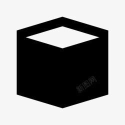 三维盒子立方体方块盒子高清图片
