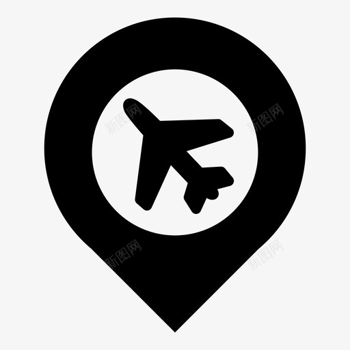 机场标识集合美国svg_新图网 https://ixintu.com 机场 标识 集合 美国 航空公司 位置 计划 导航 提及 地图 标记