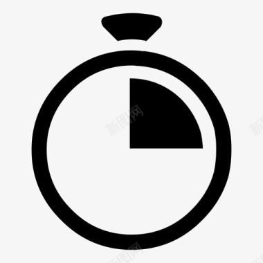 计时器秒表已售出图标