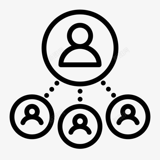 组长老板业务svg_新图网 https://ixintu.com 组长 老板 业务 主管 小组 管理 关系 团队 合作