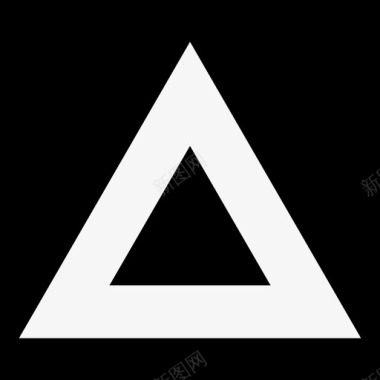 三角形三个信号图标