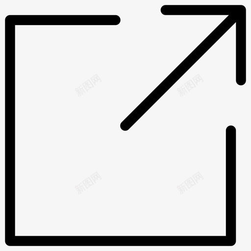 最大化按钮展开svg_新图网 https://ixintu.com 最大化 按钮 展开 屏幕 窗口 工艺 图标 箭头 路径 方向
