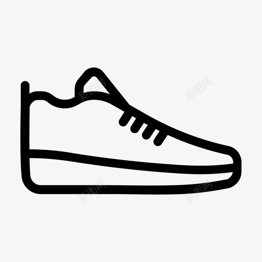 鞋鞋类复古svg_新图网 https://ixintu.com 复古 鞋类 运动鞋 运动服 物品