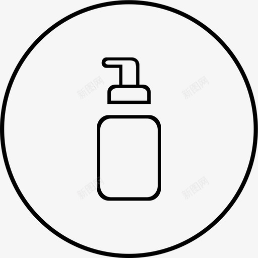 卸妆液svg_新图网 https://ixintu.com 卸妆