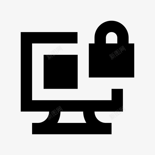 锁屏关闭按键svg_新图网 https://ixintu.com 锁屏 关闭 按键 挂锁 密码保护 屏幕保护 网页设计 开发 材料 图标