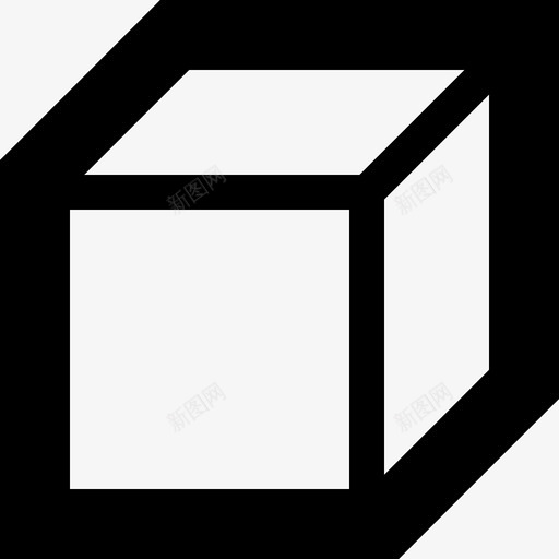 立方体三维长方体svg_新图网 https://ixintu.com 立方体 三维 长方体 尺寸 几何体 对象 形状 实体 体积