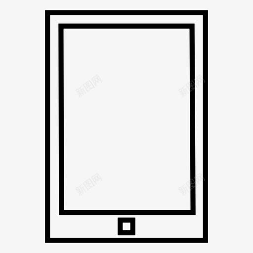 触摸屏显示屏ipadsvg_新图网 https://ixintu.com 触摸屏 显示屏 平板 电脑技术 触摸 选项