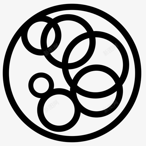 抽象圆现代几何svg_新图网 https://ixintu.com 抽象 现代 几何 想象 装饰 达达 主义 圆形 艺术 形状