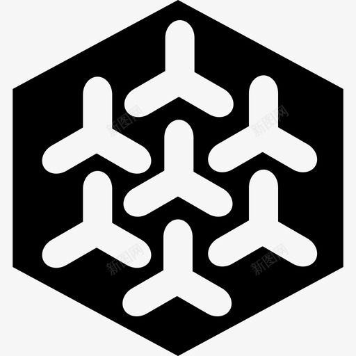 六边形70aisvg_新图网 https://ixintu.com 六边形