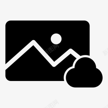 云图像智能手机图片图标