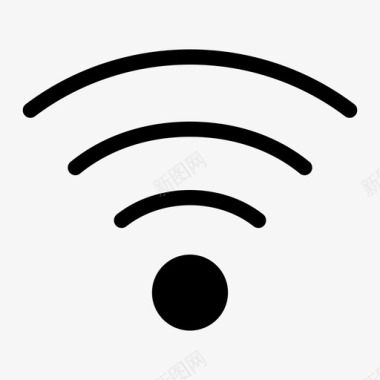 wifi互联网标志wifi信号图标