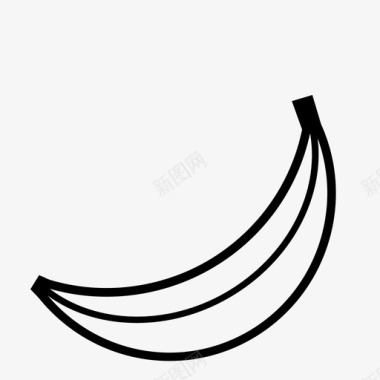 香蕉有机长寿图标