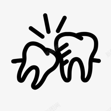 智齿牙科牙医图标