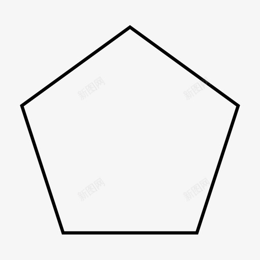 五边形按钮图表svg_新图网 https://ixintu.com 五边形 按钮 图表 几何 多边形 形状