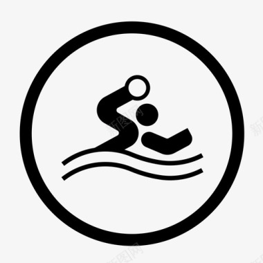 水球比赛奥运会图标