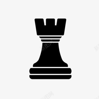 黑车象棋乐趣图标