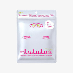 LuLuLun日本LULULUN高保湿补水美白面膜7片装高清图片