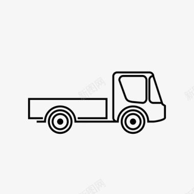 运输车拖车卡车图标