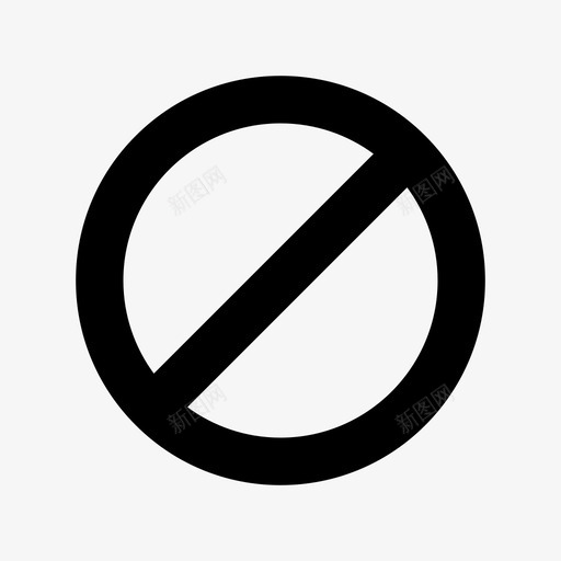 禁止阻止内容svg_新图网 https://ixintu.com 内容 禁止 阻止 控件 签名 停止 标志符