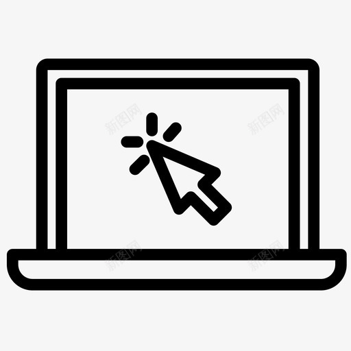 笔记本电脑鼠标指针技术svg_新图网 https://ixintu.com 笔记本 电脑 鼠标 指针 电脑技术