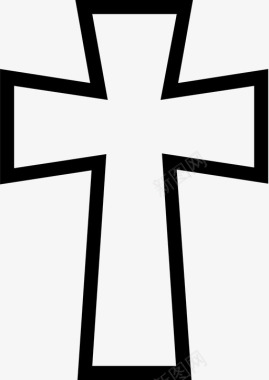十字架宗教祈祷图标
