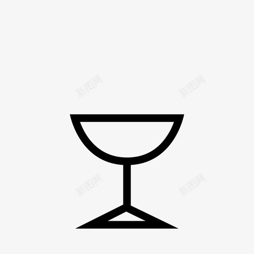 香槟酒杯餐厅酒单svg_新图网 https://ixintu.com 酒杯 香槟 香槟酒 餐厅 酒单
