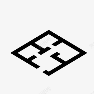 规划建筑设计图标