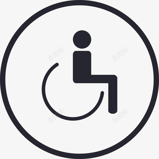 残疾人设施svg_新图网 https://ixintu.com 残疾人 设施