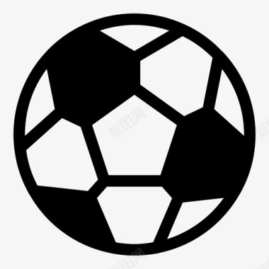 足球球形力量图标