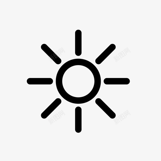 SUN太阳svg_新图网 https://ixintu.com 太阳