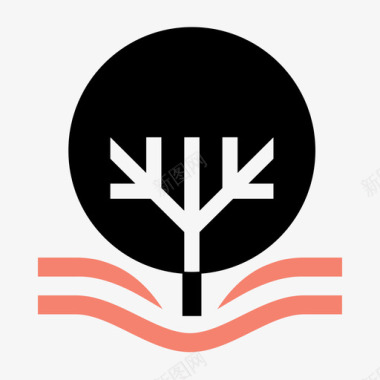 生态学自然种子图标