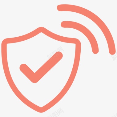 wifi保护网络安全图标