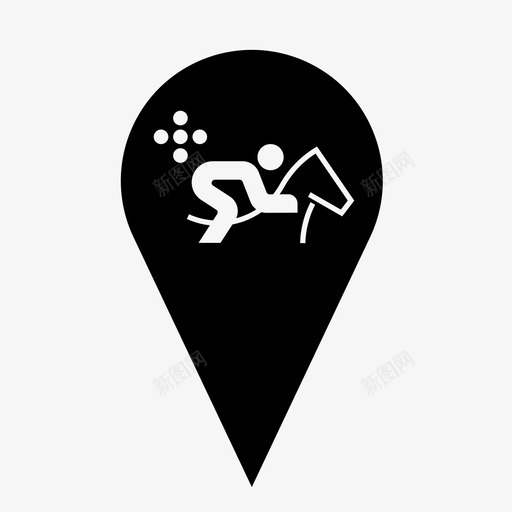 现代五项竞赛马svg_新图网 https://ixintu.com 现代五项 运动 竞赛 赛马 奥运会 胜利