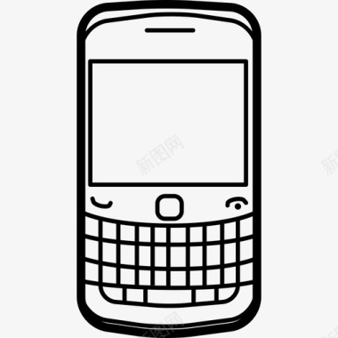 手机流行型号黑莓bold9700工具用具流行手机图标