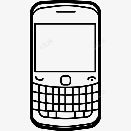 手机流行型号黑莓bold9700工具用具流行手机svg_新图网 https://ixintu.com 手机 流行 型号 工具 用具