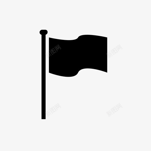 旗子地图针svg_新图网 https://ixintu.com 旗子 地图