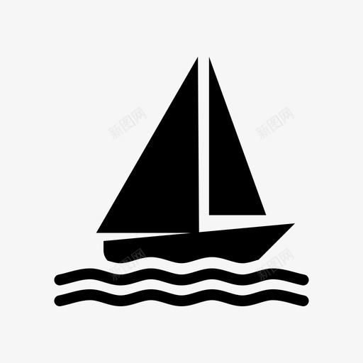 帆船探险海洋svg_新图网 https://ixintu.com 帆船 探险海 洋船 旅行 杂项