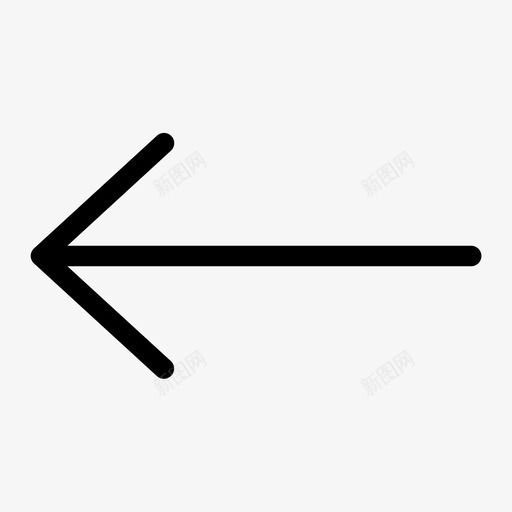 上一个排列后退svg_新图网 https://ixintu.com 上一个 排列 后退 方向 动作 填充