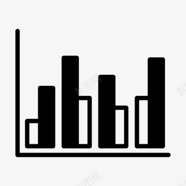 柱状图图表科学图标