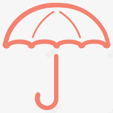 伞保险保持干燥图标