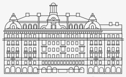 房地产欧洲欧洲建筑结构屋顶高清图片