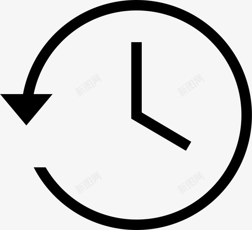 时钟clock74svg_新图网 https://ixintu.com 时钟