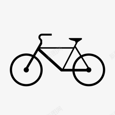 自行车生态健康图标