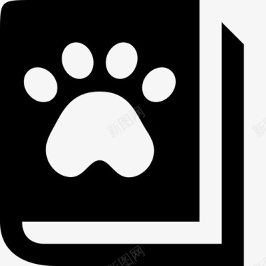 书籍宠物相册动物图标